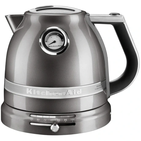 تصویر کتری برقی کیچن اید درجه دار نقره ای (MEDALLION SILVER) مدل آرتیزان 